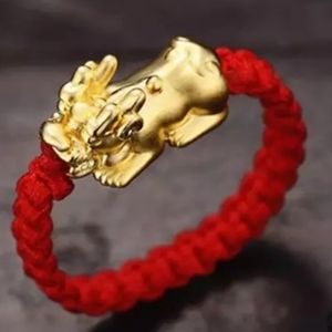 🧘 NWT Feng Shui Piyao Red Ring Mantra Kabbalah